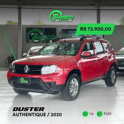RENAULT DUSTER 1.6 16V SCE FLEX AUTHENTIQUE X-TRONIC RENAULT DUSTER 1.6 16V SCE FLEX AUTHENTIQUE X-TRONIC